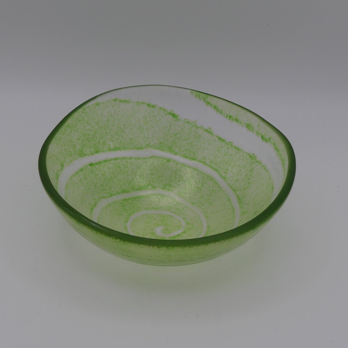 Bol spirale vert