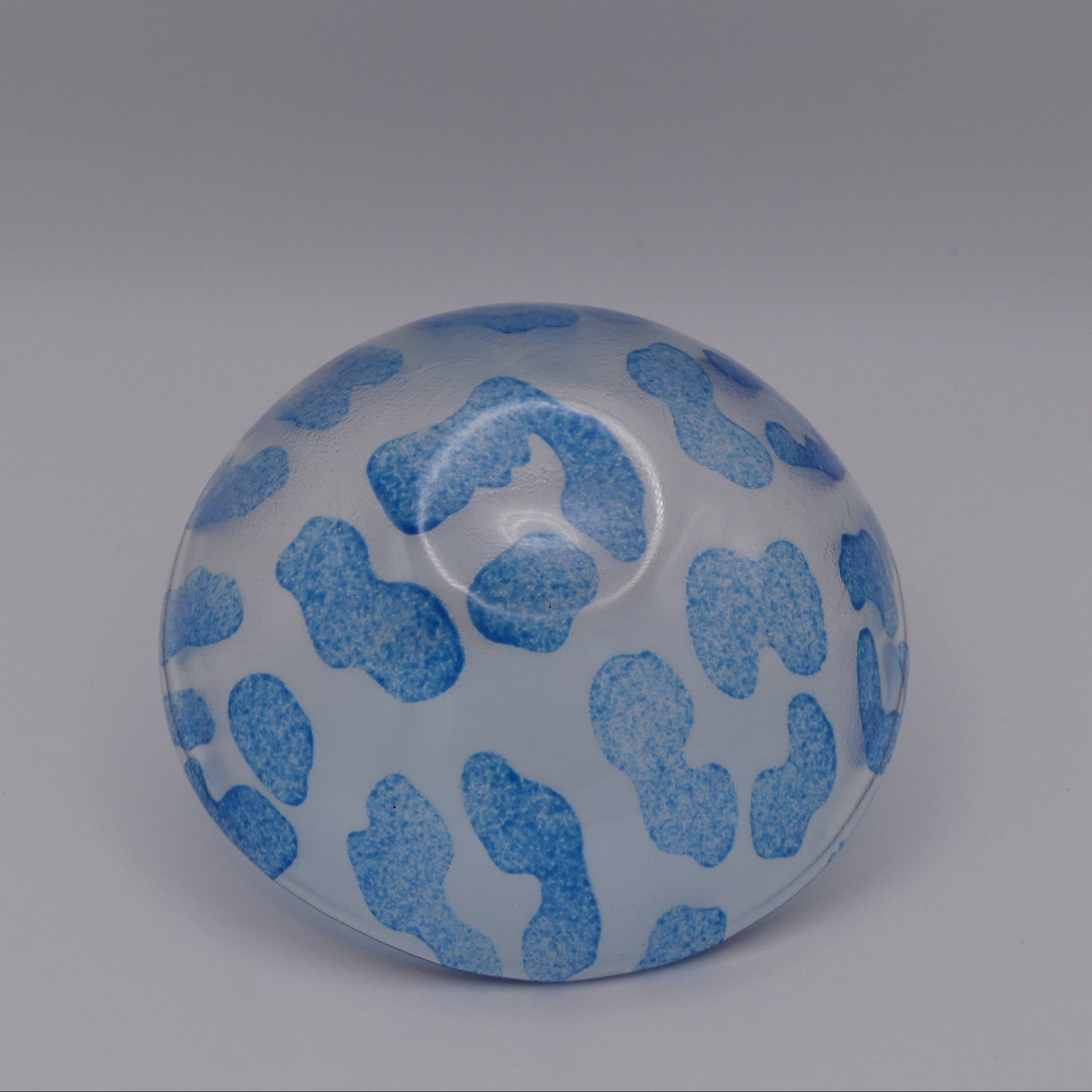Bol léopard bleu