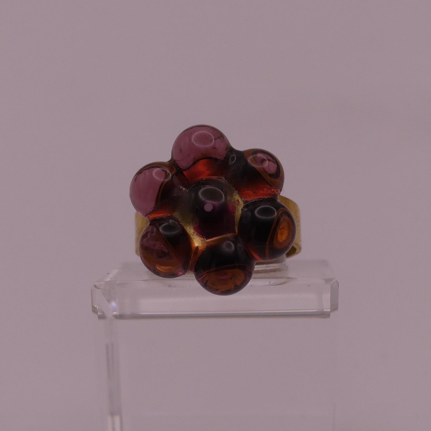 Bague bordeaux