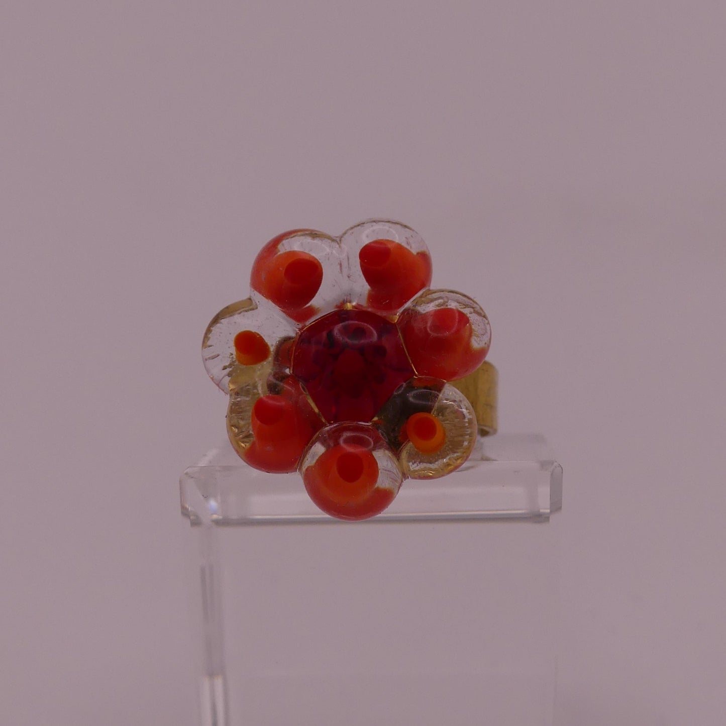Bague orange