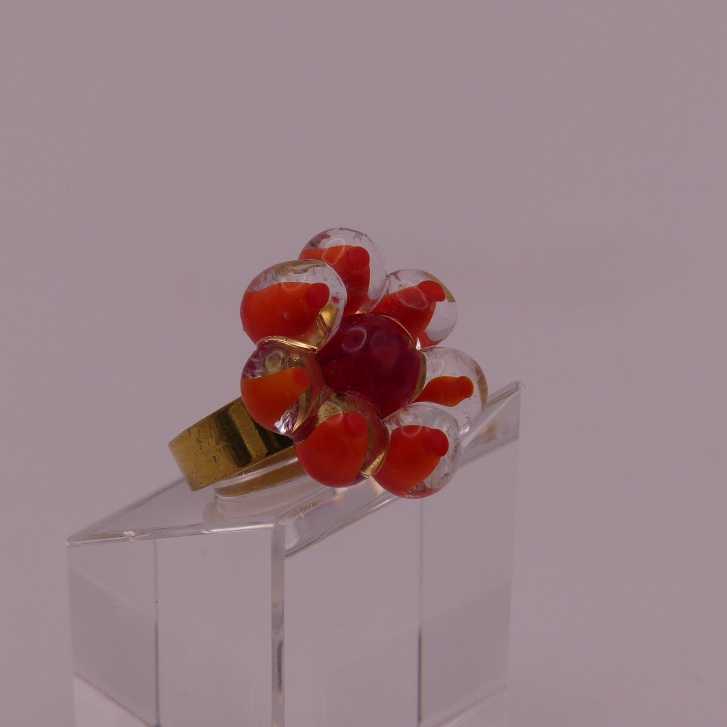 Bague orange