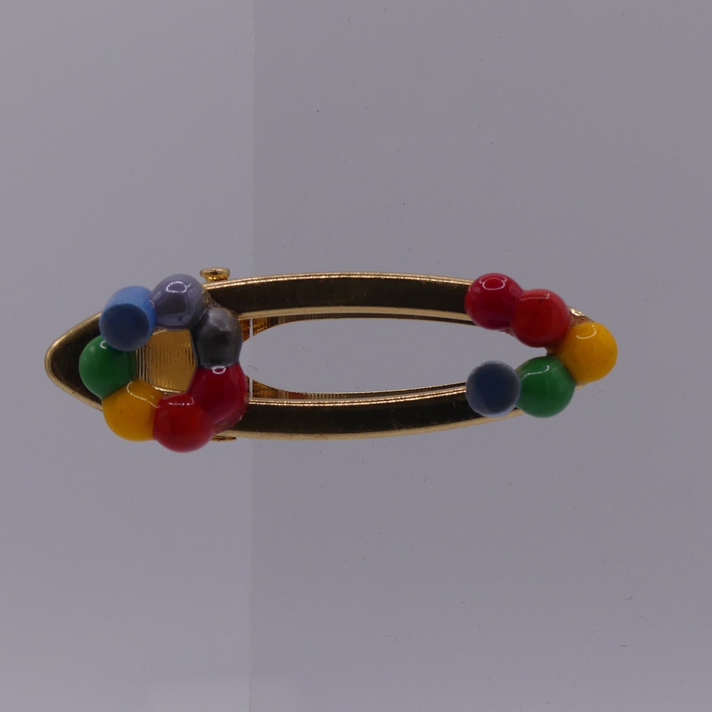 Pince à cheveux arc-en-ciel