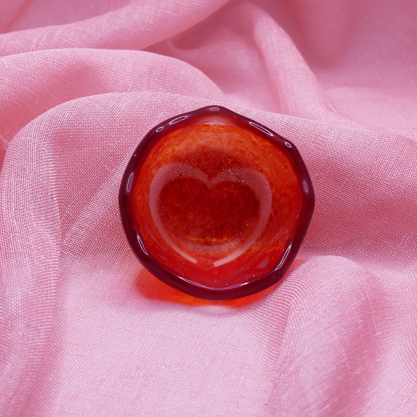 Bougeoir coeur d'artichaut