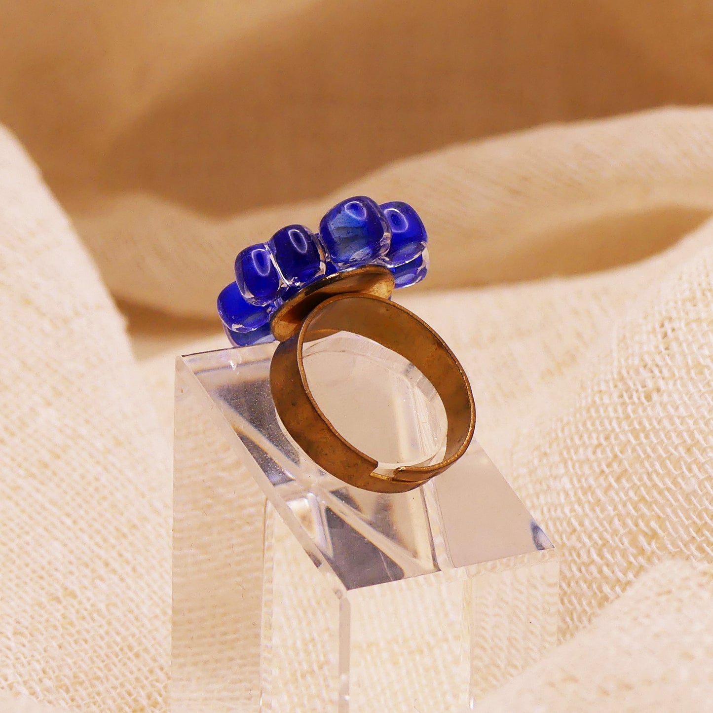 Bague bleue