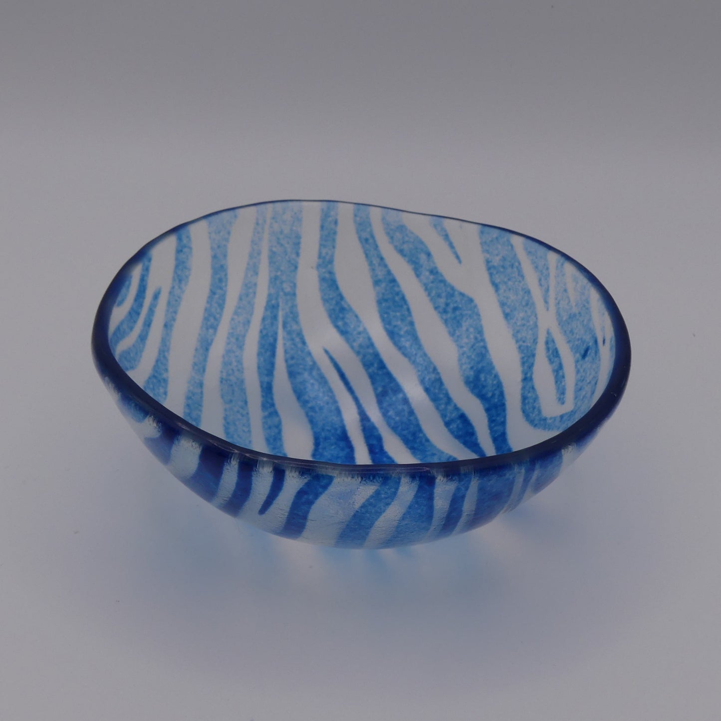 Bol zèbre bleu