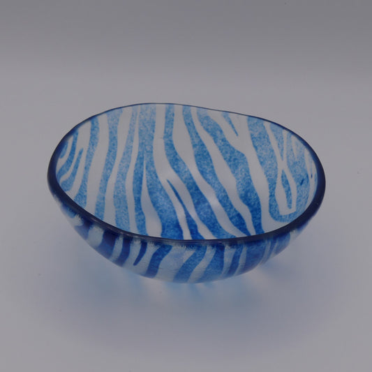 Bol zèbre bleu