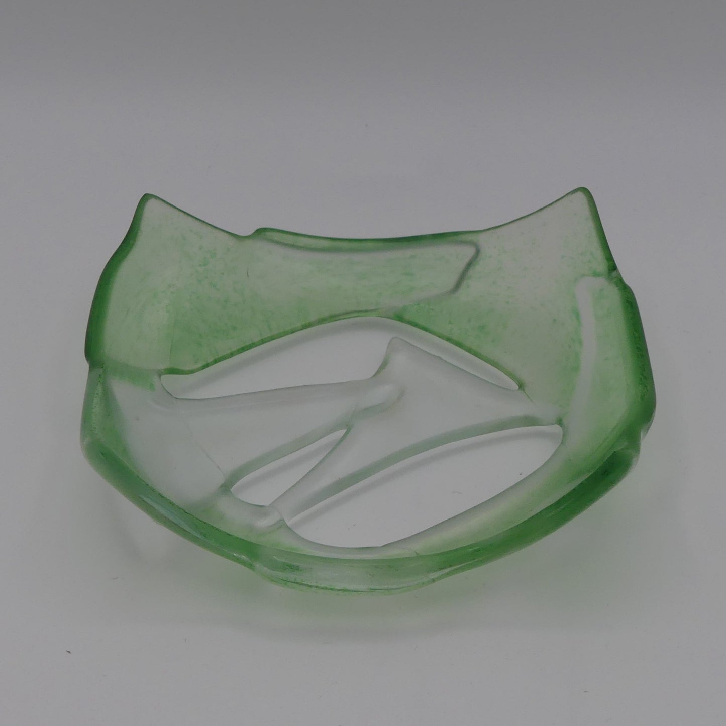 Bougeoir ajouré vert fleur
