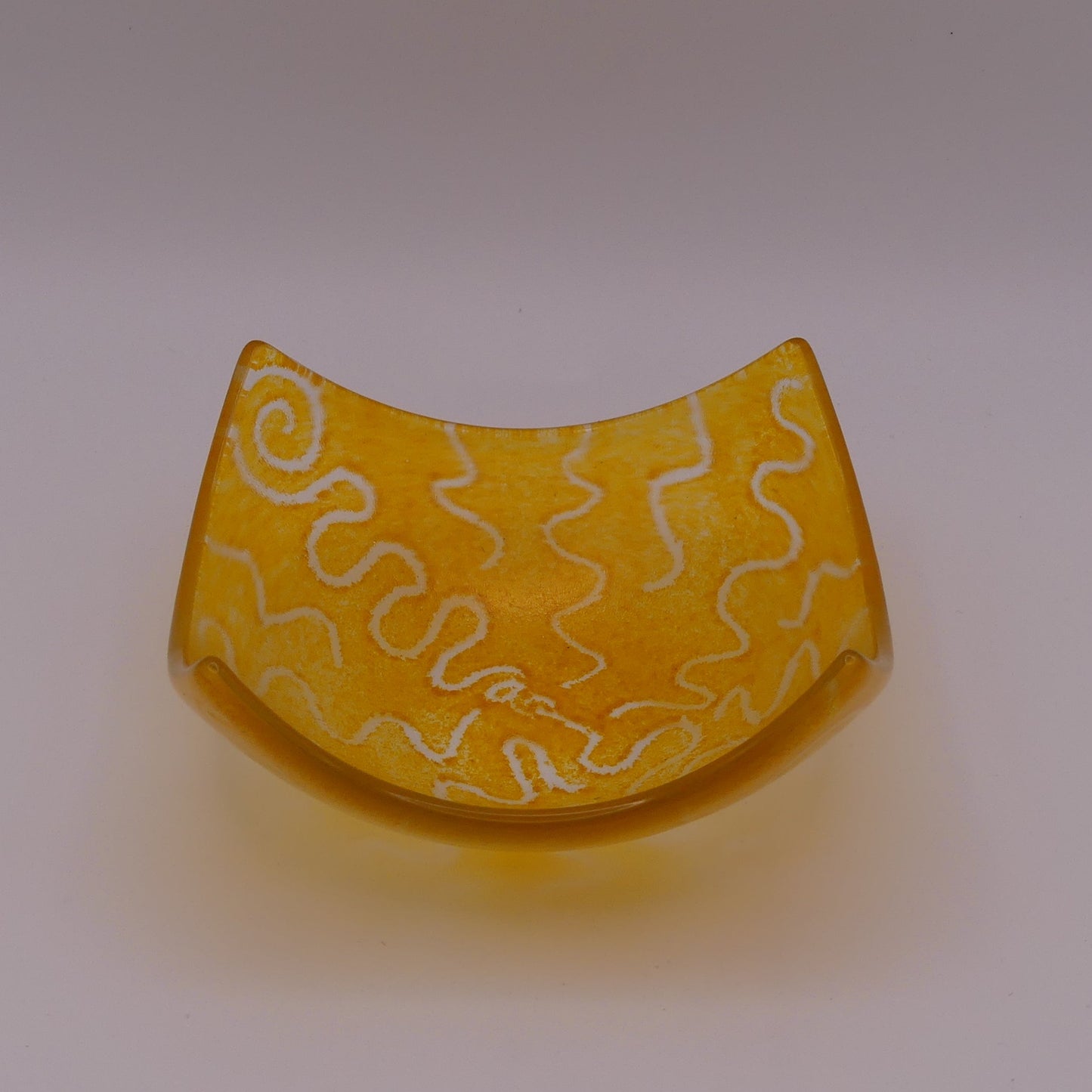 Coupelle spirale orange