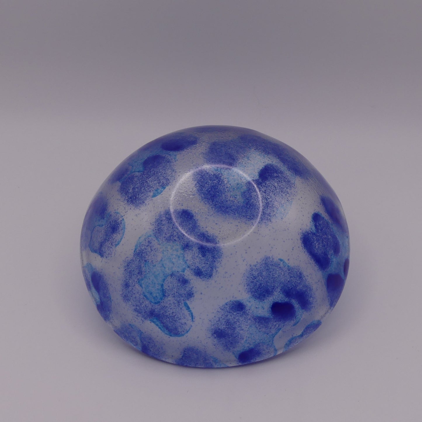 Bol léopard bleu foncé