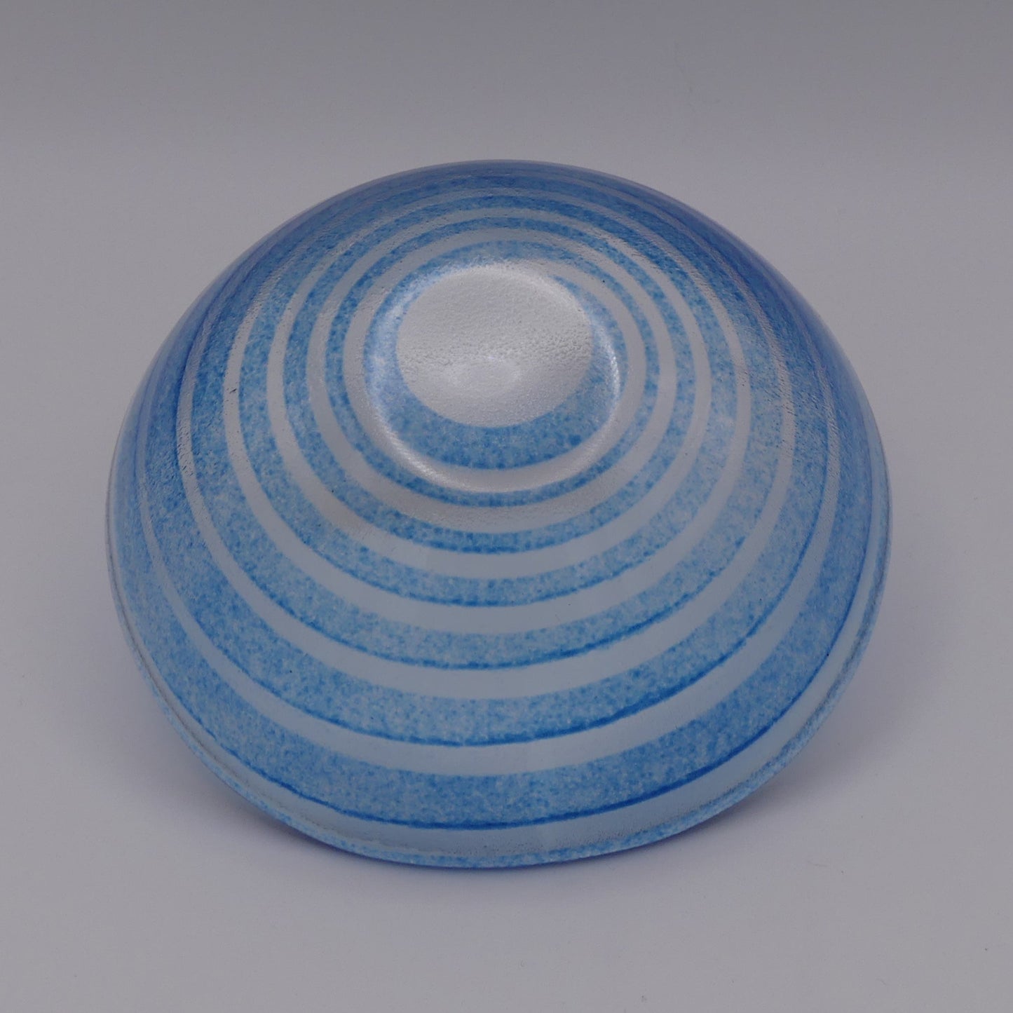 Bol spirale bleu