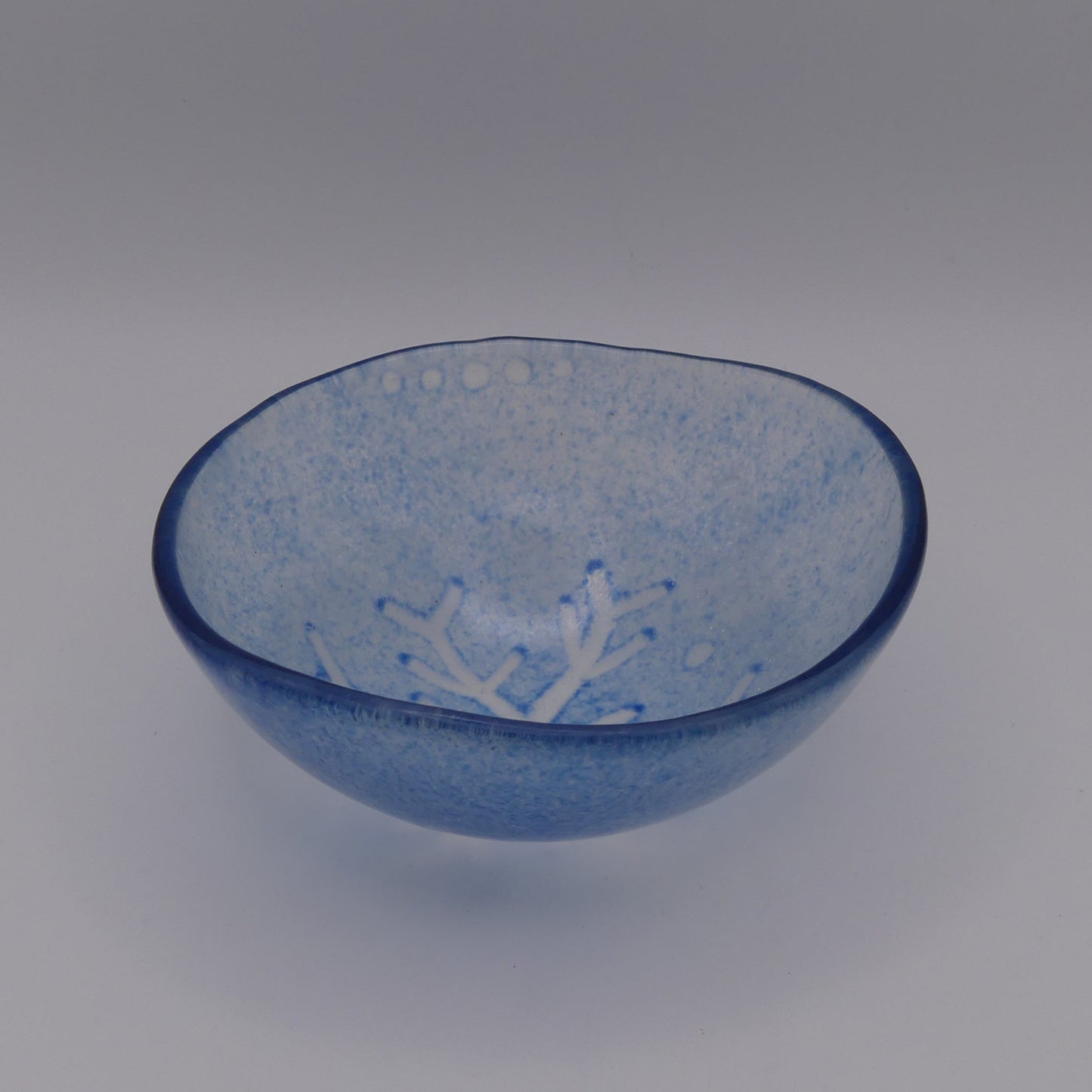 Bol flocon bleu