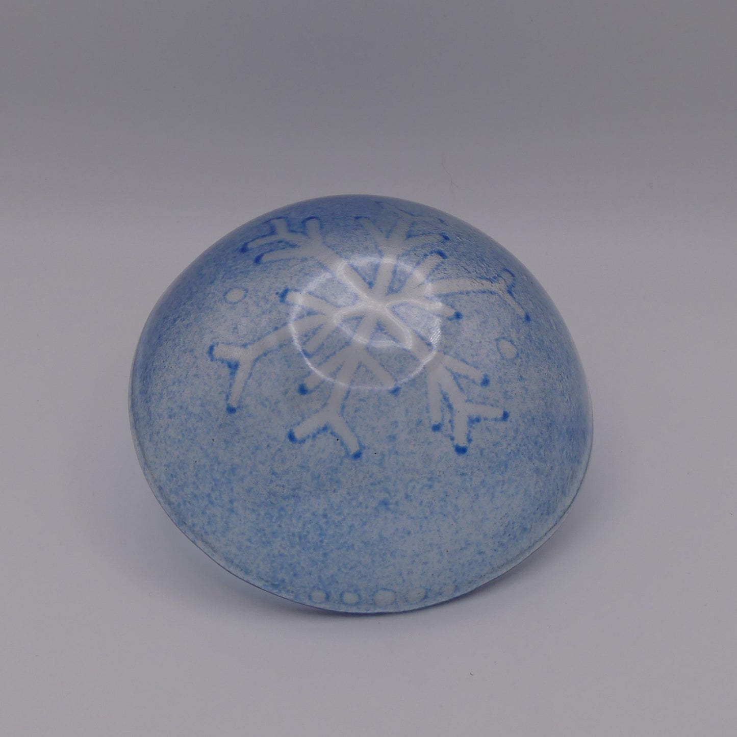 Bol flocon bleu