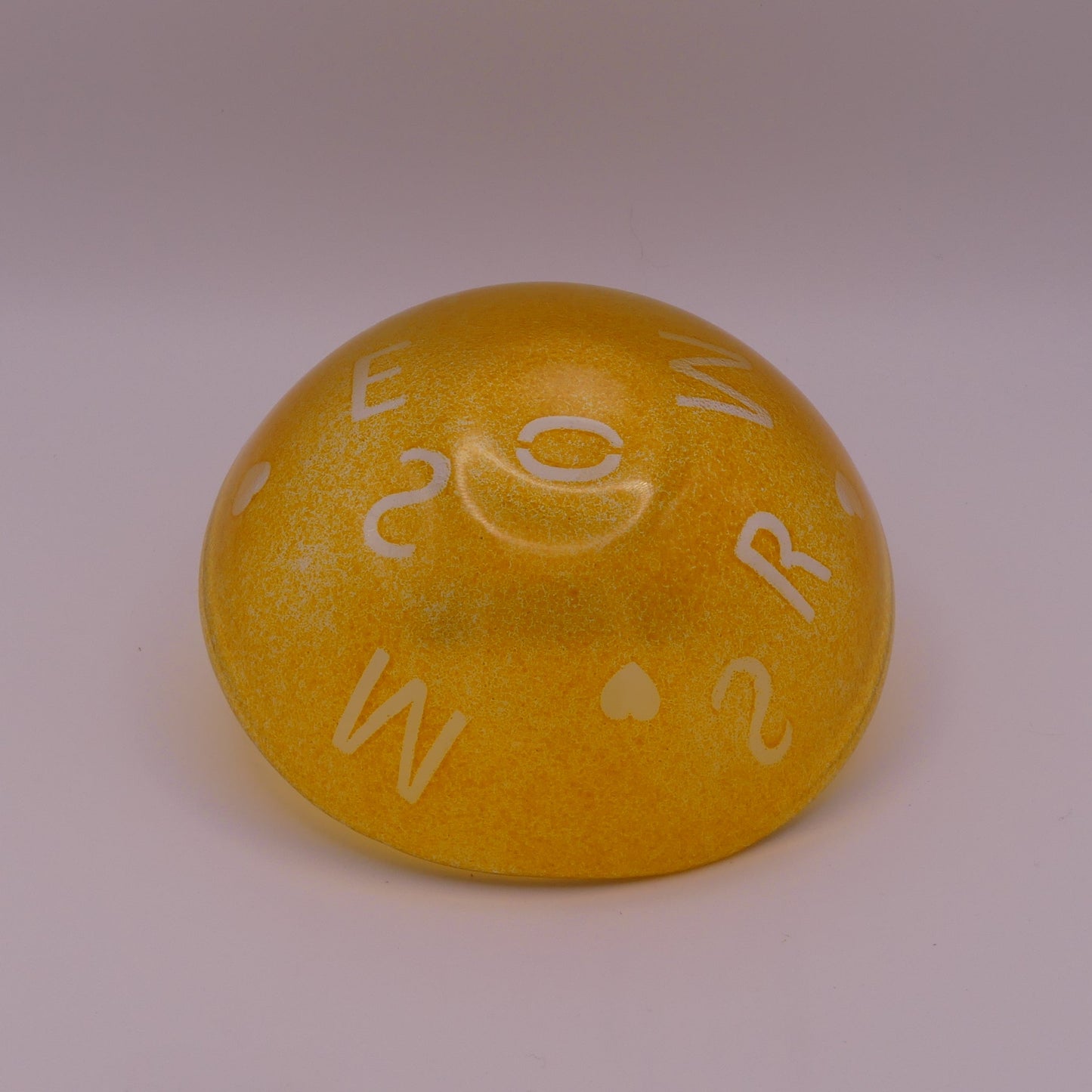 Bol lettres orange
