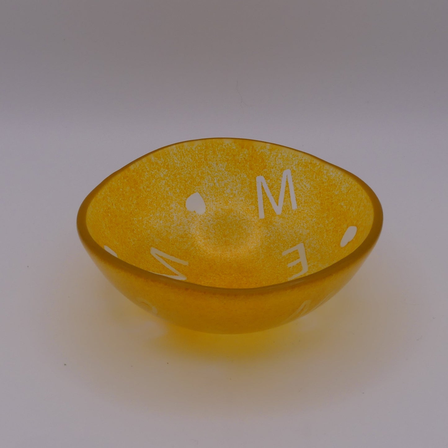 Bol lettres orange