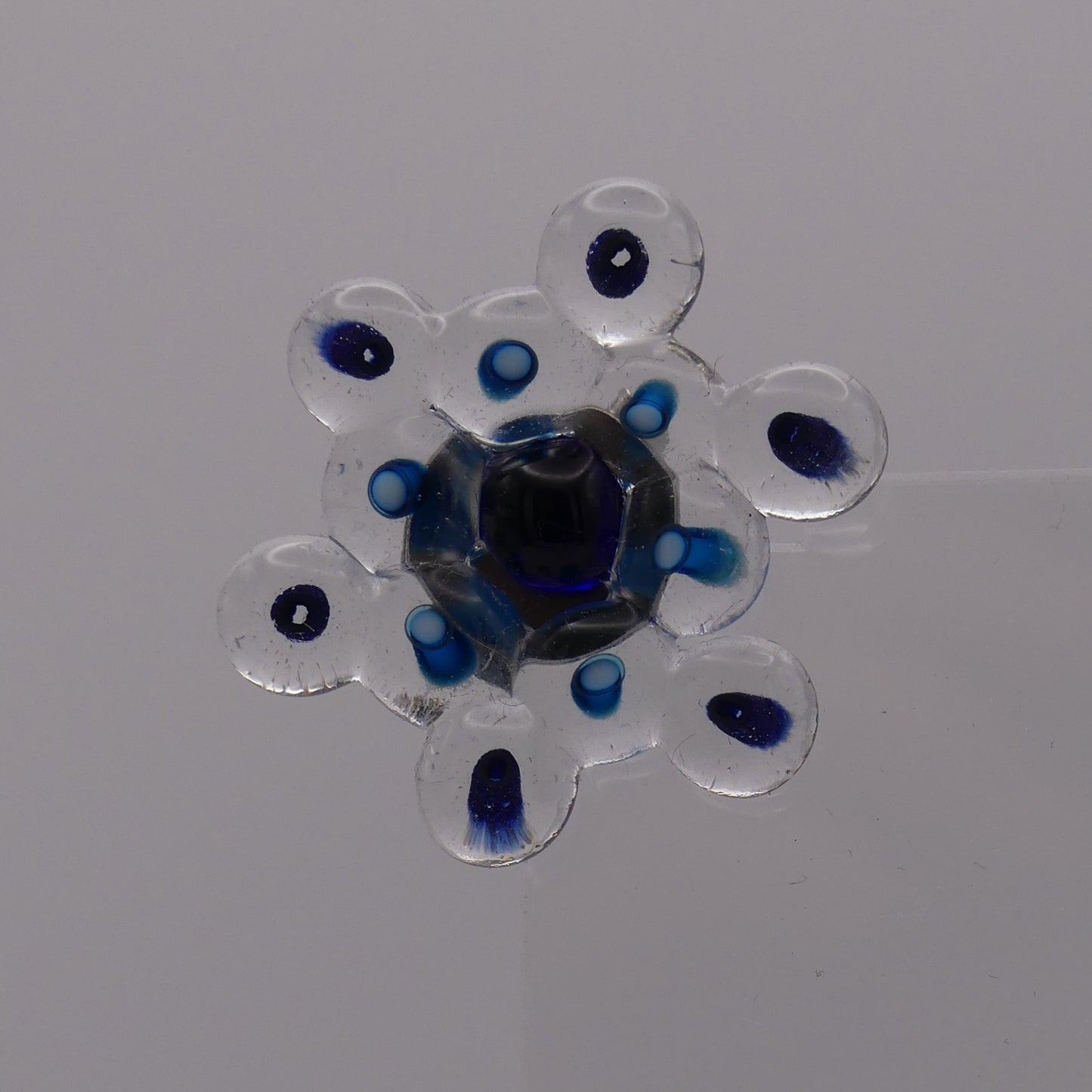 Broche bleu aventurine