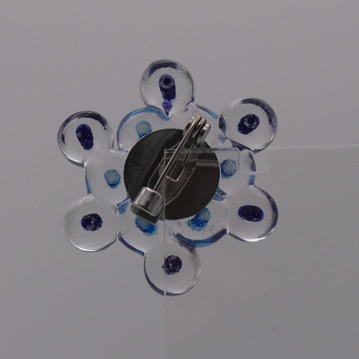 Broche bleu aventurine
