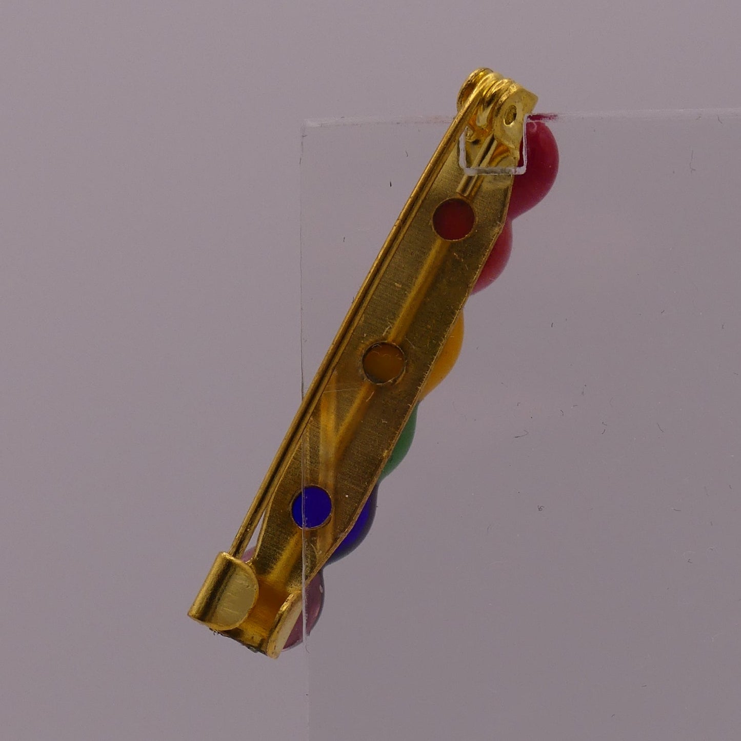 Broche arc-en-ciel