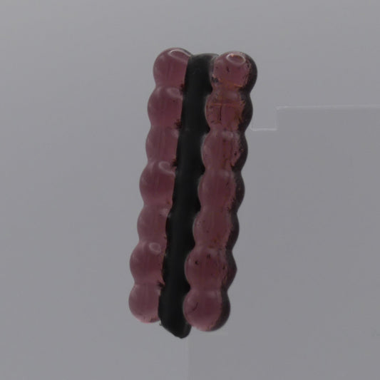 Broche violet gris