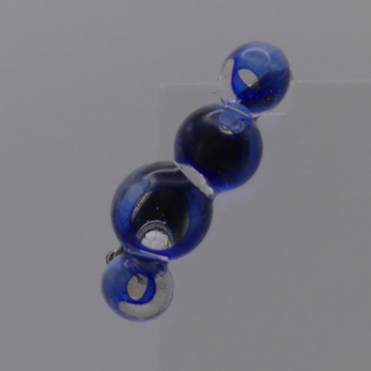 Broche bleu
