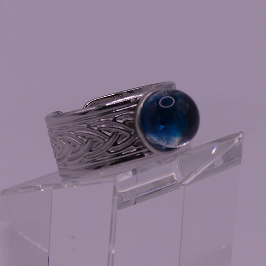 Bague bleu