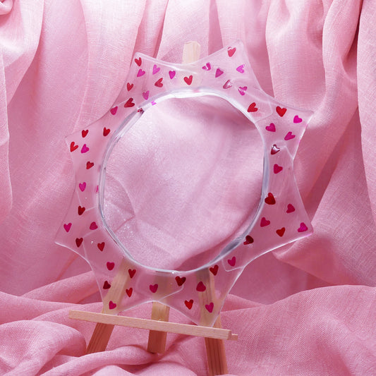 Miroir envolée de coeurs