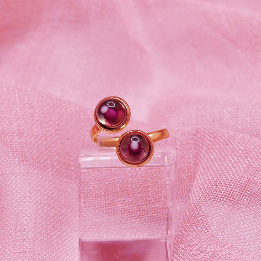 Bague framboise