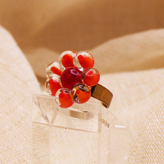 Bague orange