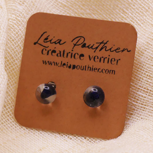 Clous d'oreilles aventurine