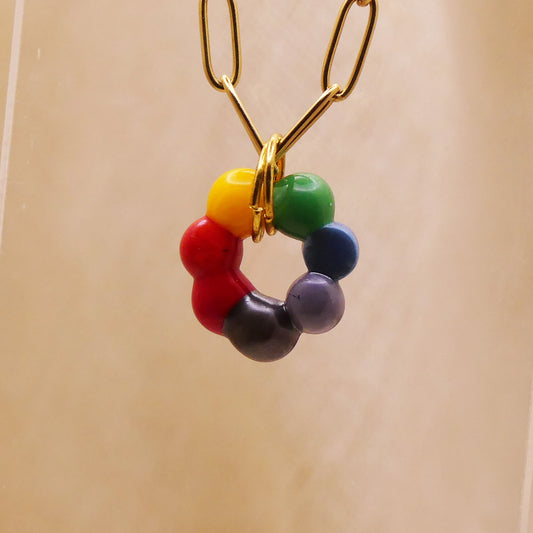 Collier arc-en-ciel