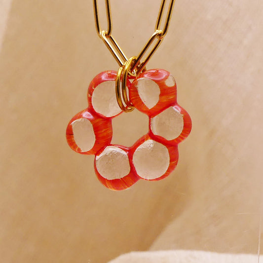 Collier orange