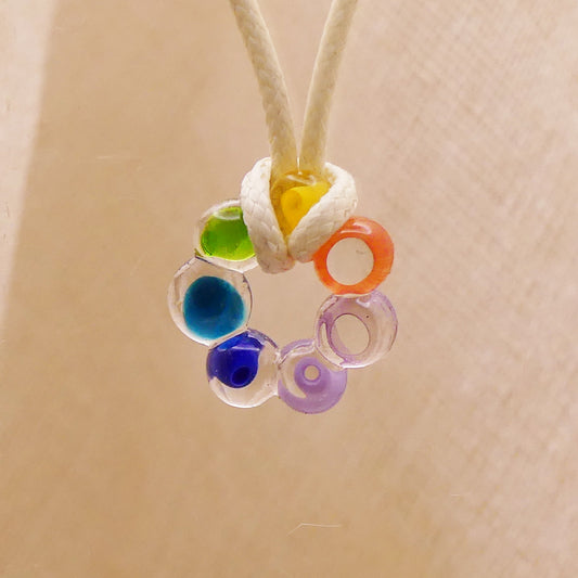 Collier arc-en-ciel