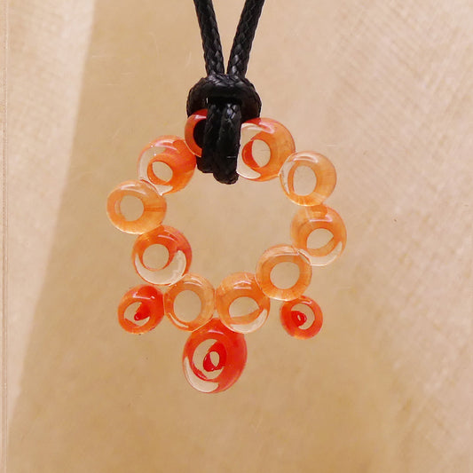Collier orange