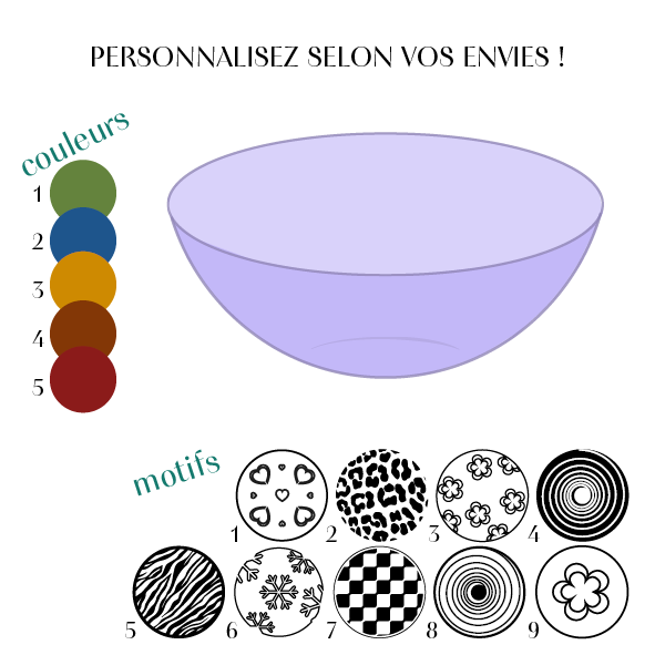 Bol personnalisable